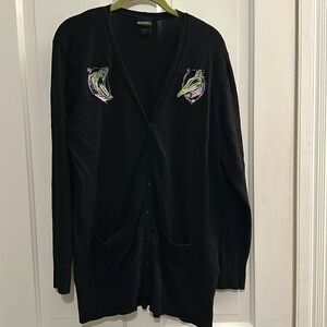 Long Beetlejuice cardigan